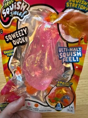JA-RU Squeezy Duck Pink